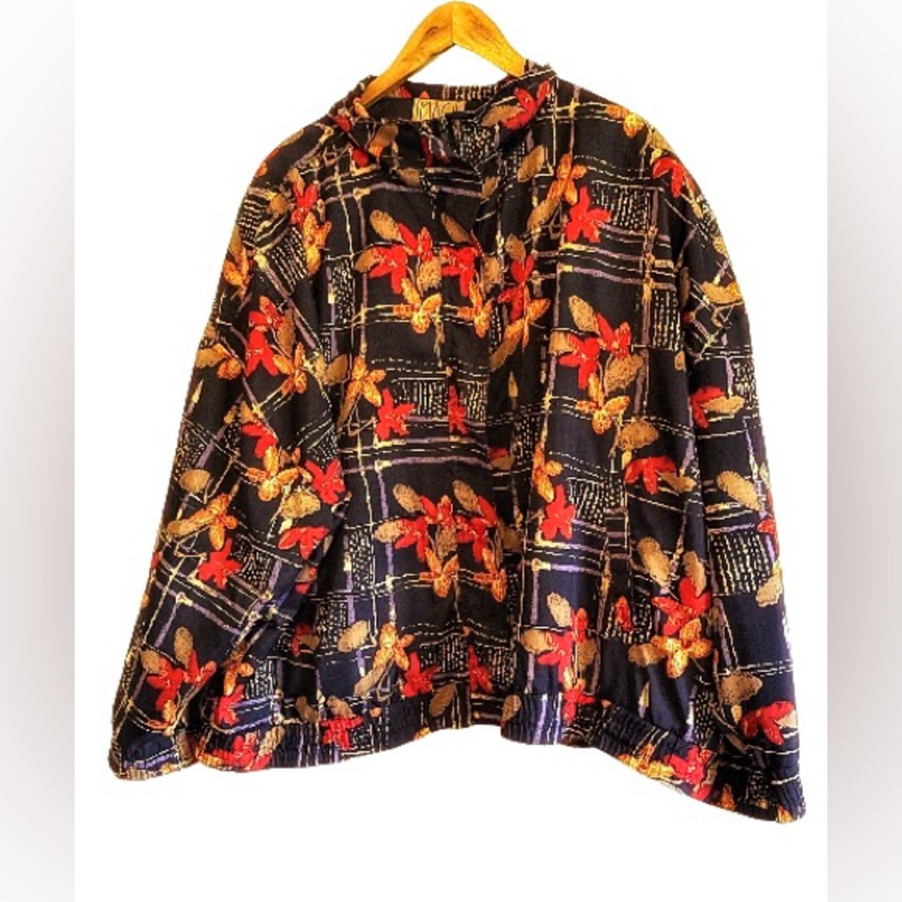 Retro Floral Light Jacket